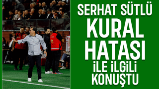 Sakaryaspor'da teknik direktör kural hatası ile ilgili konuştu