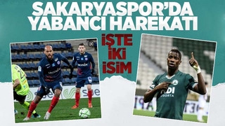 Sakaryaspor'da yabancı harekatı