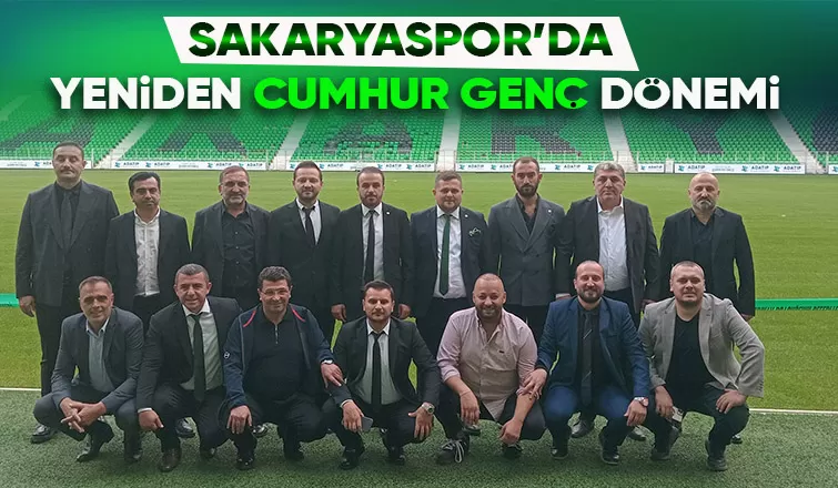 Sakaryaspor'da yeni başkan Cumhur Genç