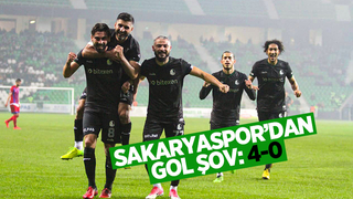 Sakaryaspor'dan dört dörtlük galibiyet