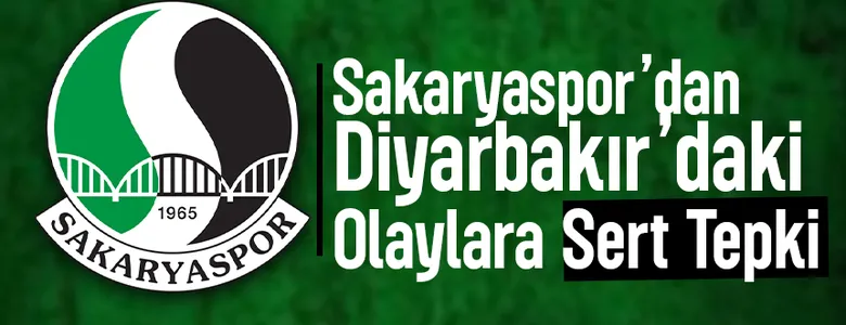 Sakaryaspor'dan sert tepki
