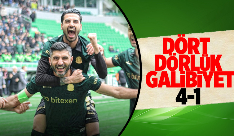 Sakaryaspor erteleme maçında Çorum'u 4 golle geçti