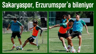 Sakaryaspor Erzurumspor hazırlıklarını sürdürüyor