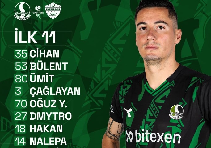 Sakaryaspor Eyüp maçına bu 11 ile çıkacak
