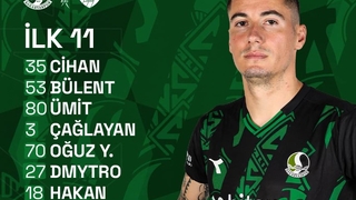 Sakaryaspor Eyüp maçına bu 11 ile çıkacak