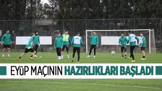 Sakaryaspor, Eyüpspor mesaisine başladı