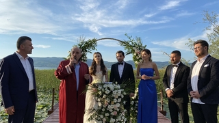 Sakaryaspor futbolcusu Canberk dünyaevine girdi