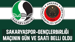 Sakaryaspor-Gençlerbirliği maçının programı belli oldu