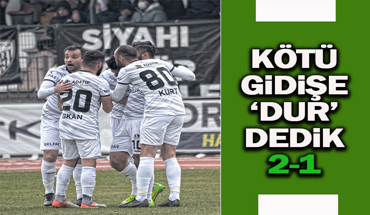 Sakaryaspor haftalar sonra galip