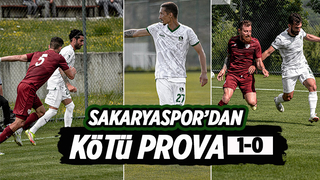 Sakaryaspor hazırlık maçında mağlup