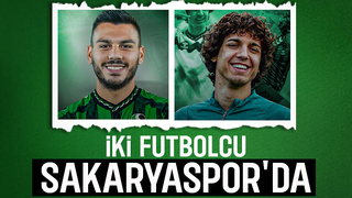 Sakaryaspor iki futbolcunun transferini duyurdu