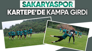 Sakaryaspor ikinci etap için Kartepe'de