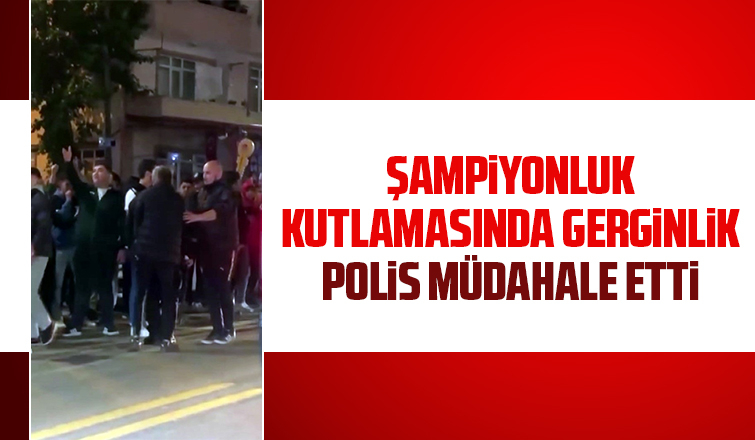 Sakaryaspor ile Galatasaray taraftar grubu arasında gerginlik