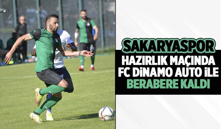 Sakaryaspor ilk hazırlık maçını Moldova ekibi ile oynadı