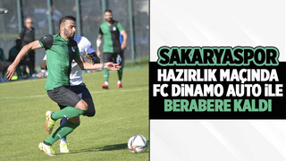 Sakaryaspor ilk hazırlık maçını Moldova ekibi ile oynadı