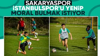 Sakaryaspor İstanbulspor maçı hazırlıklarına devam etti