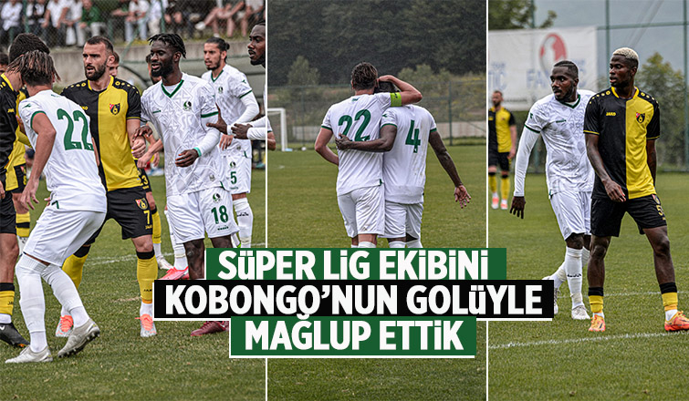 Sakaryaspor İstanbulspor'u mağlup etti