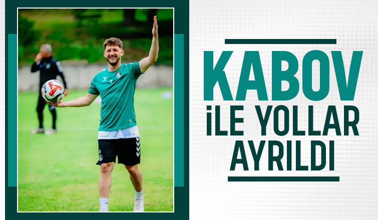 Sakaryaspor Kabov'u gönderdi