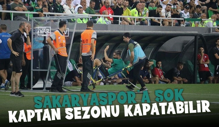 Sakaryaspor kaptanı Oğuz Kocabal, sezonu kapatabilir