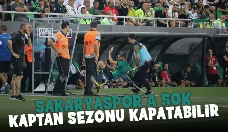 Sakaryaspor kaptanı Oğuz Kocabal, sezonu kapatabilir