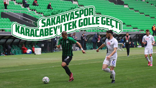Sakaryaspor Karacabey'i tek golle geçti