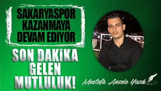 Sakaryaspor kazanmaya devam ediyor: Son dakikada gelen mutluluk!