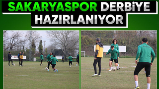 Sakaryaspor Kocaelispor maçı hazırlıklarını sürdürüyor
