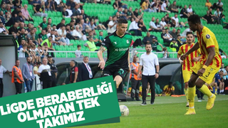 Sakaryaspor, ligde beraberliği olmayan tek takım