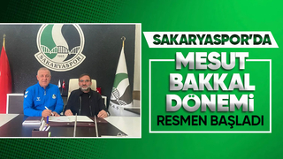 Sakaryaspor Mesut Bakkal ile sözleşme imzaladı