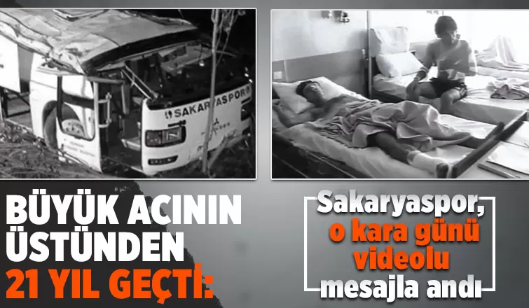 Sakaryaspor o kara günü videolu mesajla andı