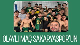 Sakaryaspor olaylı maçta Sarıyer'i 2 golle geçti