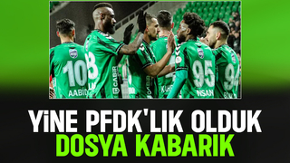 Sakaryaspor PFDK'ya sevk edildi