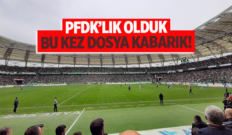 Sakaryaspor PFDK'ya sevk edildi