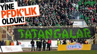 Sakaryaspor PFDK'ya sevk edildi