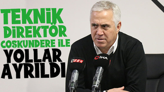 Sakaryaspor  Teknik Direktör Coşkundere ile yollarını ayırdı