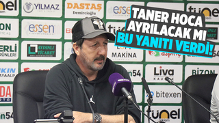 Sakaryaspor Teknik Direktörü'nden ayrılık açıklaması!