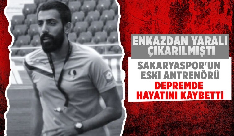 Sakaryaspor'un eski antrenöründen acı haber