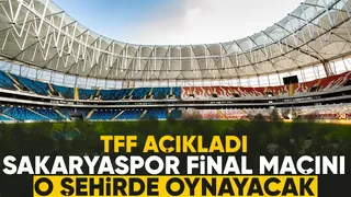 Sakaryaspor'un final maçını oynayacağı şehir belli oldu