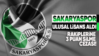 Sakaryaspor'un rakiplerine 3 puan silme cezası