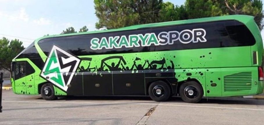 Sakaryaspor'un takım otobüsü haczedildi
