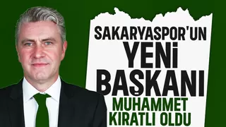 Sakaryaspor'un yeni başkanı Muhammet Kıratlı