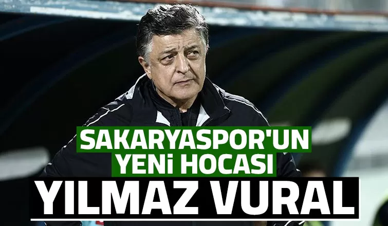Sakaryaspor'un yeni  teknik direktörü Yılmaz Vural