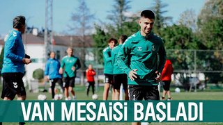 Sakaryaspor Van FK maçının hazırlıklarına başladı