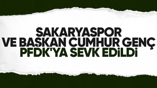 Sakaryaspor ve Başkan Genç'e ceza yolda