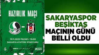 Sakaryaspor ve Beşiktaş vefa maçında karşılaşıyor