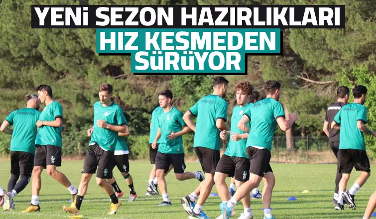 Sakaryaspor, yeni sezondaki çalışmalarını sürdürüyor