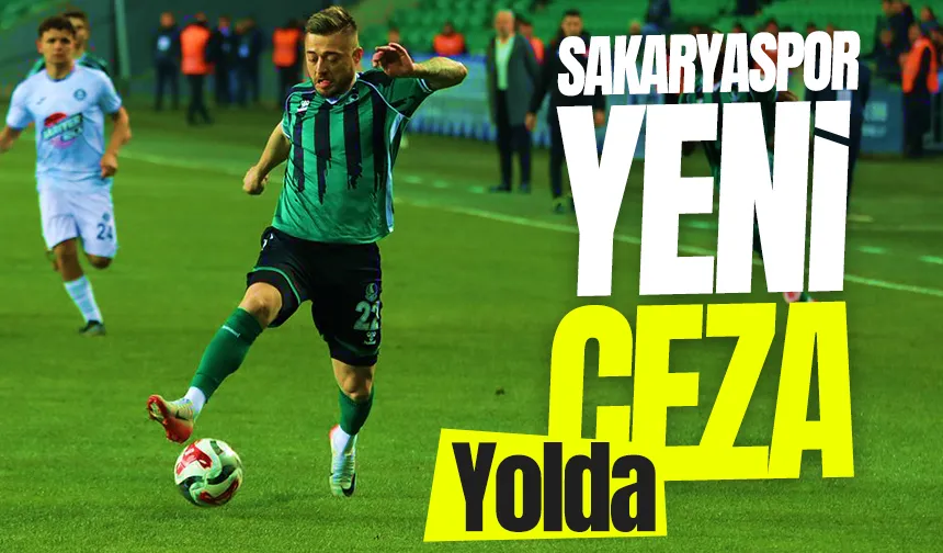 Sakaryaspor yeniden PFDK'lık