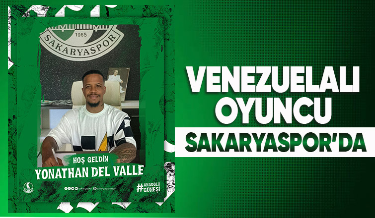 Sakaryaspor Yonathan Del Valle'yi renklerine kattı