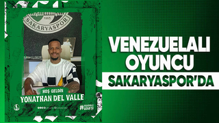 Sakaryaspor Yonathan Del Valle'yi renklerine kattı