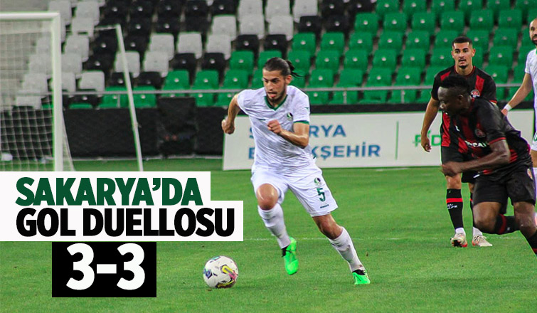 Sakaryaspor:3 Karagümrük:3